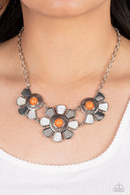 Load image into Gallery viewer, Aquatic Garden - Orange- Paparazzi Accessories - VJ Bedazzled Jewelry
