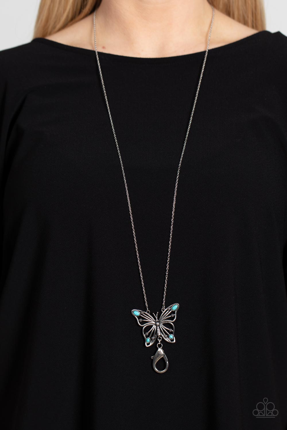 Badlands Butterfly - Blue - VJ Bedazzled Jewelry