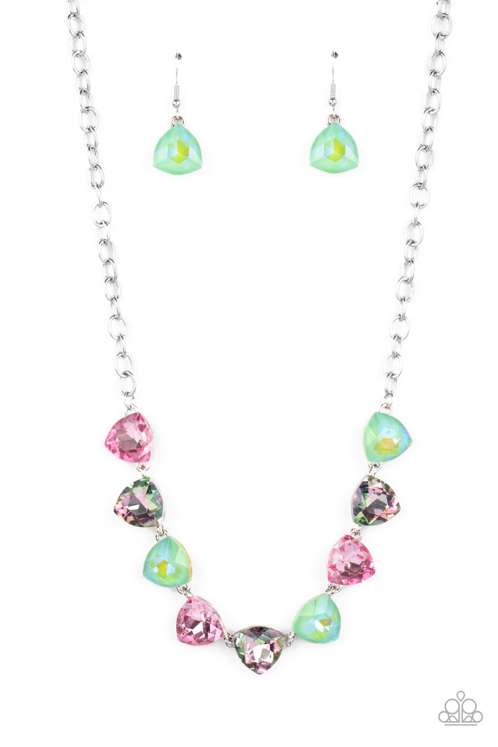 Dreamy Drama - Green- Paparazzi Accessories - VJ Bedazzled Jewelry