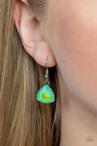 Dreamy Drama - Green- Paparazzi Accessories - VJ Bedazzled Jewelry
