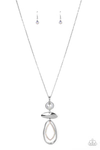 Modern Day Demure - Silver- Paparazzi Accessories - VJ Bedazzled Jewelry