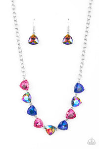 Dreamy Drama - Blue Paparazzi Accessories - VJ Bedazzled Jewelry