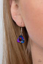 Load image into Gallery viewer, Dreamy Drama - Blue Paparazzi Accessories - VJ Bedazzled Jewelry
