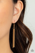 Load image into Gallery viewer, Gives Me Butterflies - Gold - Paparazzi Accessories - VJ Bedazzled Jewelry
