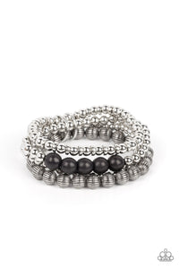 Wildland Wanderer - Black Paparazzi Accessories - VJ Bedazzled Jewelry
