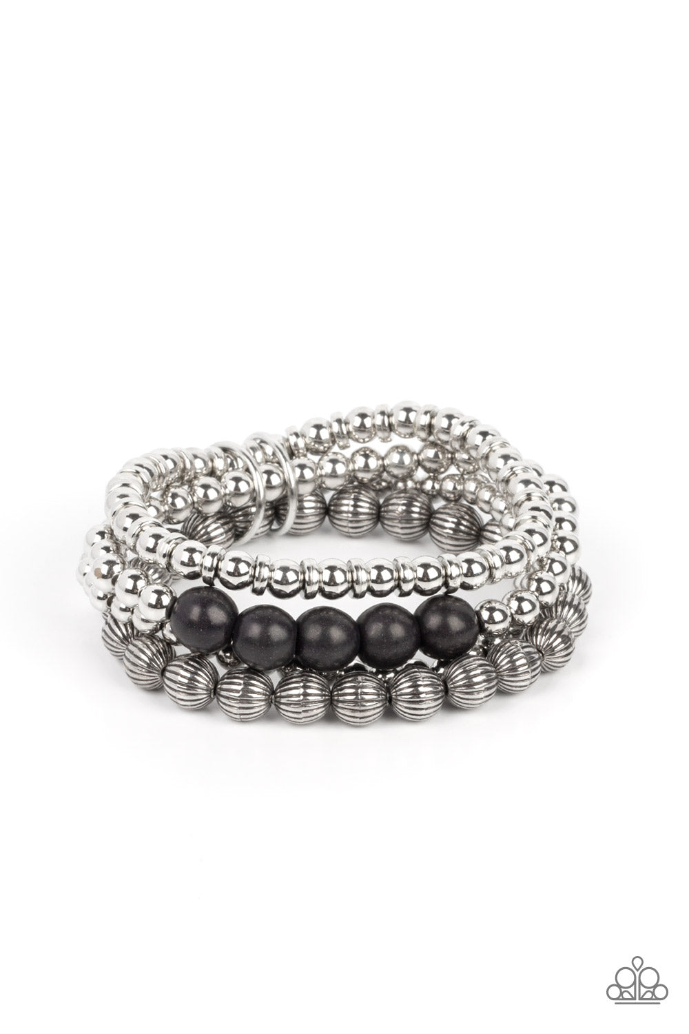 Wildland Wanderer - Black Paparazzi Accessories - VJ Bedazzled Jewelry