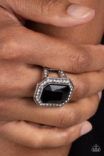 Load image into Gallery viewer, A Royal Welcome - Black -Paparazzi Accessories - VJ Bedazzled Jewelry
