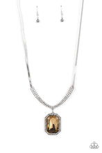 Load image into Gallery viewer, Fit for a DRAMA QUEEN - Brown Paparazzi Accessories - VJ Bedazzled Jewelry
