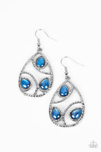 Load image into Gallery viewer, Send the BRIGHT Message - Blue - Paparazzi Accessories - VJ Bedazzled Jewelry
