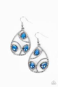 Send the BRIGHT Message - Blue - Paparazzi Accessories - VJ Bedazzled Jewelry
