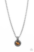 Load image into Gallery viewer, Pendant Dreams - Brown - Paparazzi Accessories - VJ Bedazzled Jewelry
