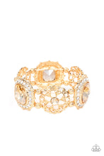 Load image into Gallery viewer, Gilded Gallery - Gold - Paparazzi Accessories - VJ Bedazzled Jewelry
