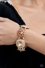 Load image into Gallery viewer, Gilded Gallery - Gold - Paparazzi Accessories - VJ Bedazzled Jewelry
