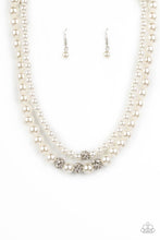 Load image into Gallery viewer, Brilliant Ballerina - White - Paparazzi Accessories - VJ Bedazzled Jewelry
