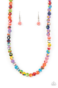 Gobstopper Glamour - Multi - Paparazzi Accessories - VJ Bedazzled Jewelry