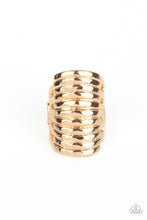 Load image into Gallery viewer, Imperial Glory - Gold - Paparazzi Accessories - VJ Bedazzled Jewelry
