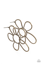 Load image into Gallery viewer, Rustic Rarity - Brass - Paparazzi Accessories - VJ Bedazzled Jewelry
