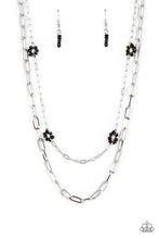 Load image into Gallery viewer, Bold Buds - Black - Paparazzi Accessories - VJ Bedazzled Jewelry

