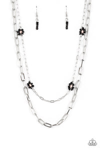 Bold Buds - Black - Paparazzi Accessories - VJ Bedazzled Jewelry