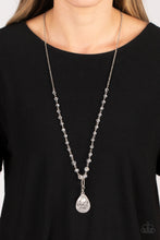 Load image into Gallery viewer, Divine Dance - White - Paparazzi Accessories - VJ Bedazzled Jewelry
