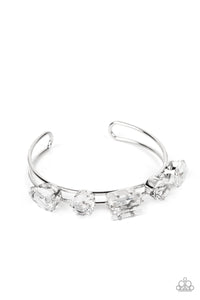 Uniquely Untapped - White - Paparazzi Accessories - VJ Bedazzled Jewelry
