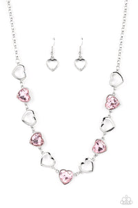 Contemporary Cupid - Pink Paparazzi Accessories - VJ Bedazzled Jewelry