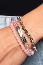 Load image into Gallery viewer, Pray Always - Pink - Paparazzi Accessories - VJ Bedazzled Jewelry
