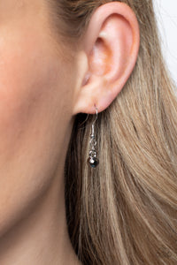 Encrusted Elegance - Silver Paparazzi Accessories - VJ Bedazzled Jewelry