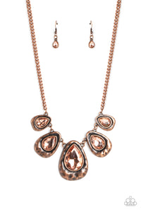 Formally Forged - Copper Paparazzi Accessories - VJ Bedazzled Jewelry