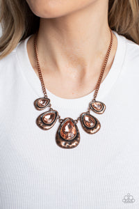 Formally Forged - Copper Paparazzi Accessories - VJ Bedazzled Jewelry