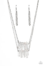 Load image into Gallery viewer, Crystal Catwalk - White - Paparazzi Accessories - VJ Bedazzled Jewelry
