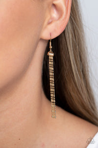 Cascading Chains - Gold - VJ Bedazzled Jewelry