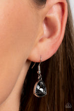 Load image into Gallery viewer, Glittering Geometrics - Silver Paparazzi Accessories - VJ Bedazzled Jewelry
