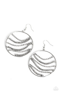 Fighting Fortune - White - Paparazzi Accessories - VJ Bedazzled Jewelry