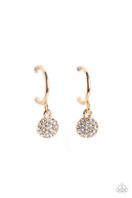 Load image into Gallery viewer, Bodacious Ballroom - Gold - Paparazzi Accessories - VJ Bedazzled Jewelry
