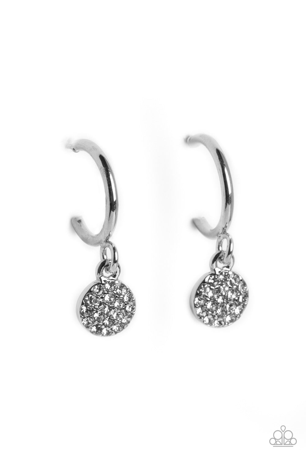 Bodacious Ballroom - White -Paparazzi Accessories - VJ Bedazzled Jewelry