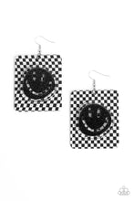 Load image into Gallery viewer, Cheeky Checkerboard - Black- Paparazzi Accessories - VJ Bedazzled Jewelry

