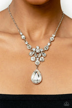 Load image into Gallery viewer, TWINKLE of an Eye - White Paparazzi Accessories - VJ Bedazzled Jewelry
