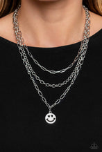 Load image into Gallery viewer, Winking Wanderer - Silver Paparazzi Accessories - VJ Bedazzled Jewelry
