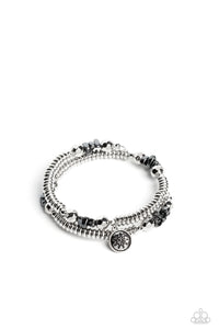 Handcrafted Heirloom - Silver Paparazzi Accessories - VJ Bedazzled Jewelry