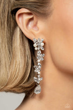 Load image into Gallery viewer, LIGHT at the Opera - White Paparazzi Accessories - VJ Bedazzled Jewelry
