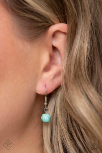 Free-Spirited Flutter - Blue Paparazzi Accessories - VJ Bedazzled Jewelry
