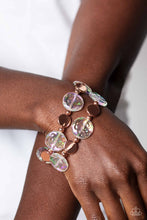 Load image into Gallery viewer, Discus Throw - Copper Paparazzi Accessories - VJ Bedazzled Jewelry
