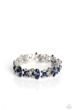 Load image into Gallery viewer, Teasing Torrent - Blue Paparazzi Accessories - VJ Bedazzled Jewelry
