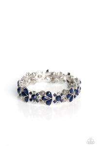 Teasing Torrent - Blue Paparazzi Accessories - VJ Bedazzled Jewelry