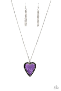 Stony Summer - Purple Paparazzi Accessories - VJ Bedazzled Jewelry
