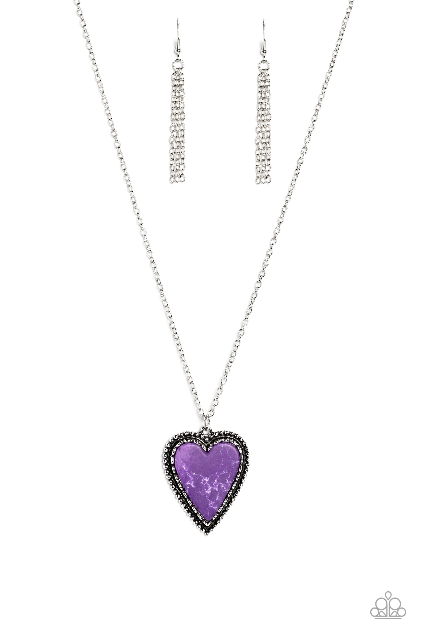 Stony Summer - Purple Paparazzi Accessories - VJ Bedazzled Jewelry