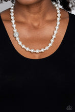 Load image into Gallery viewer, Countess Chic - White Paparazzi Accessories - VJ Bedazzled Jewelry
