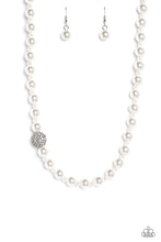Load image into Gallery viewer, Countess Chic - White Paparazzi Accessories - VJ Bedazzled Jewelry
