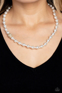 Countess Chic - Gold Paparazzi Accessories - VJ Bedazzled Jewelry
